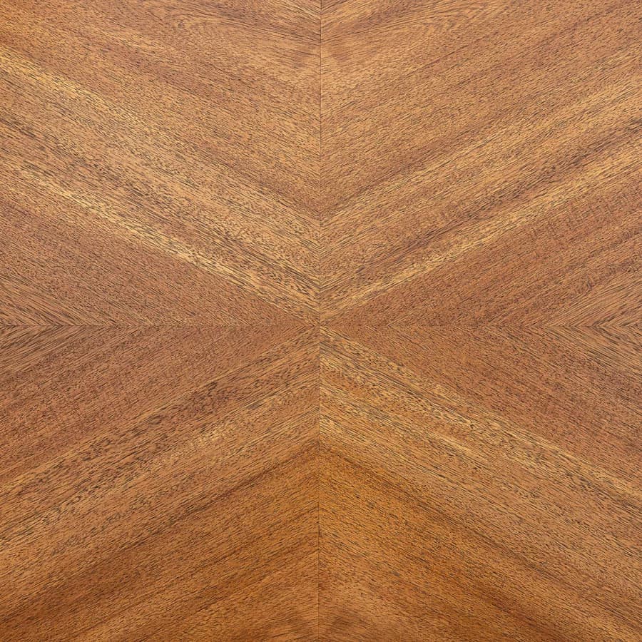 Tavolo 140x80 cm in legno rovere con gambe nere - Faison