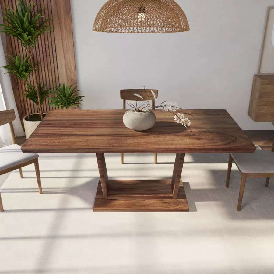 Tavolo 180x90 in legno - Freia Sheesham