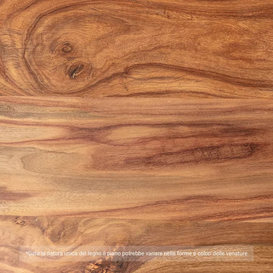 Tavolo 180x90 in legno - Freia Sheesham