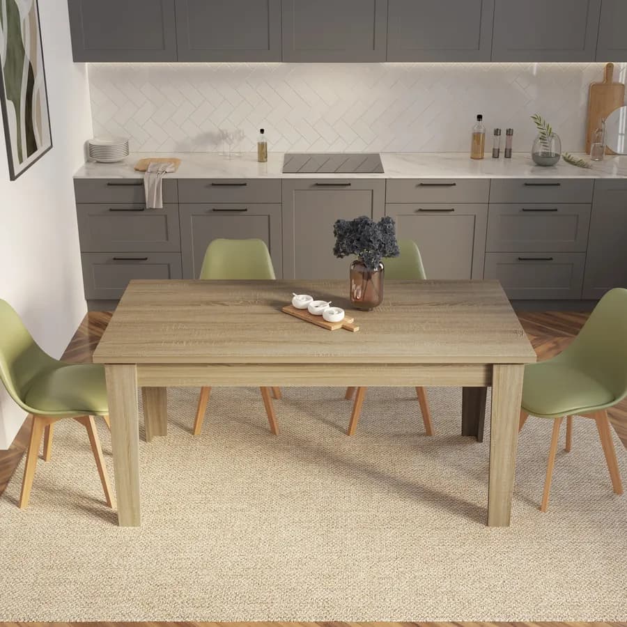 Tavolo allungabile 160-210x80 cm rovere - Amigo