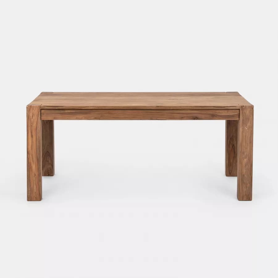 Tavolo allungabile 180-280x100 cm in legno sheesham - Freia Sheesham