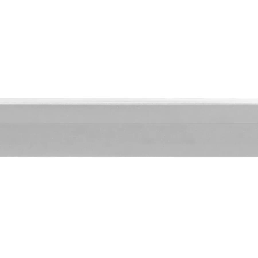 Tavolo allungabile 220/314x100 cm in alluminio bianco con top effetto legno - Coby