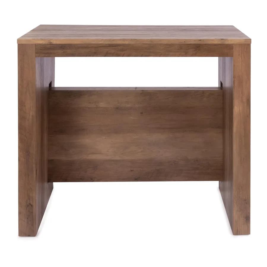 Tavolo consolle allungabile salvaspazio 55-215x90 cm legno scuro - City