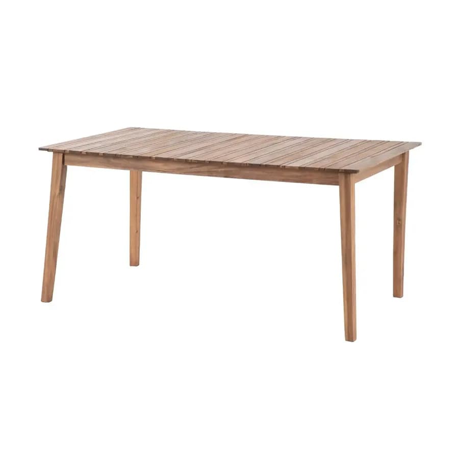 Tavolo da giardino 160x90 cm in legno di acacia - Cliff
