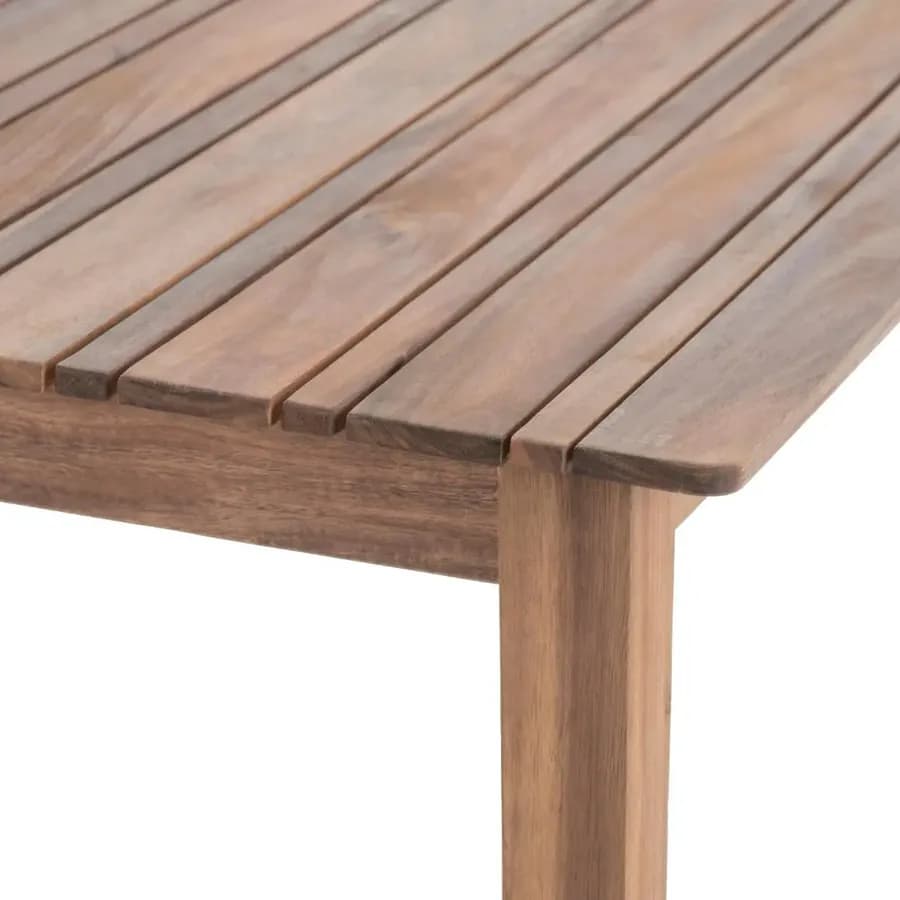 Tavolo da giardino 160x90 cm in legno di acacia - Cliff