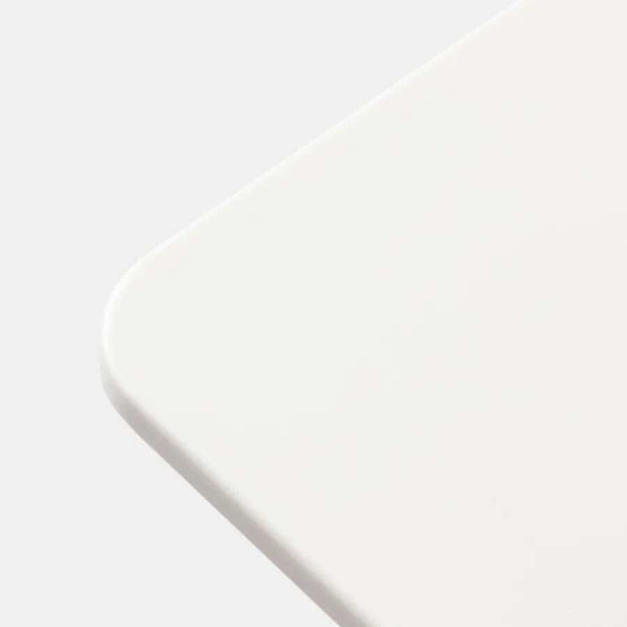 Tavolo da giardino 80x80 cm in polipropilene bianco - Qalis