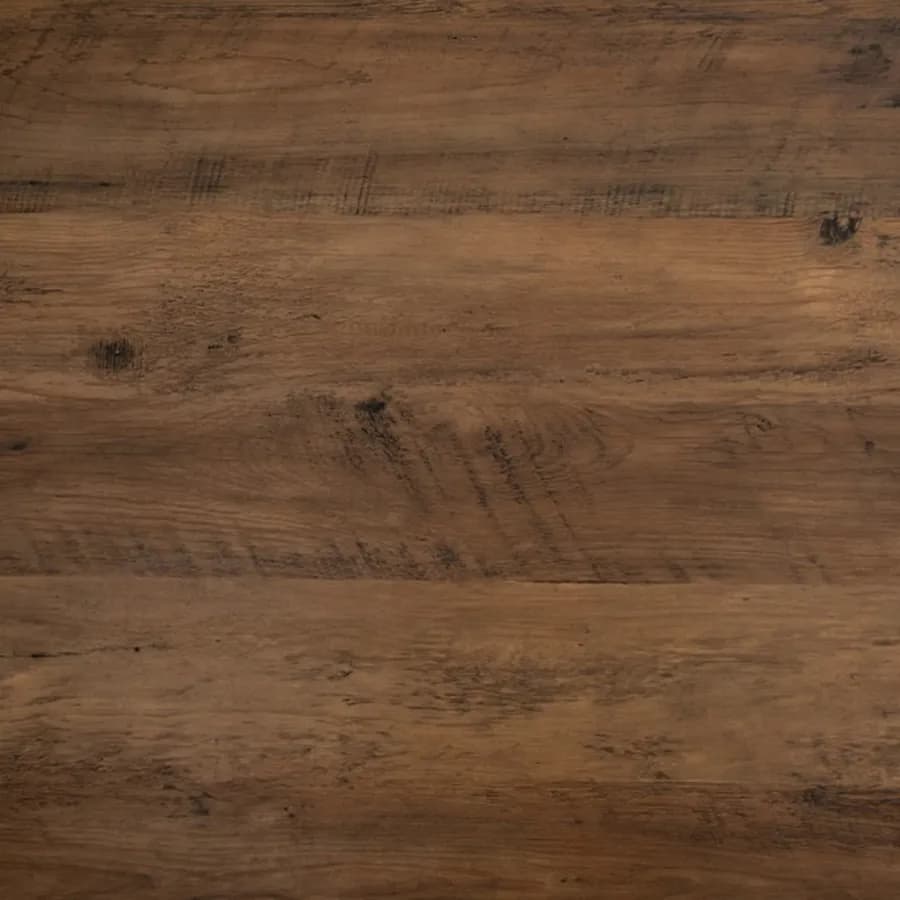 Tavolo 180 cm effetto rovere profondità 90 cm con gambe industrial nere - Focal