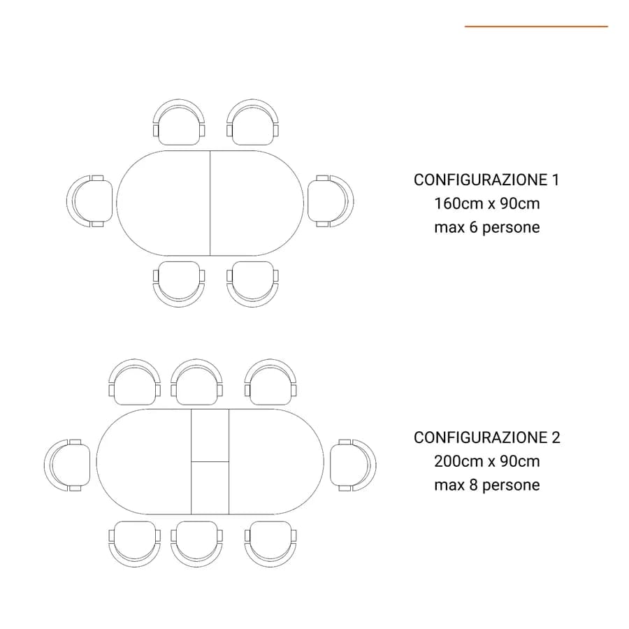 Tavolo da pranzo allungabile 160-200x90 cm nero effetto legno - Chad