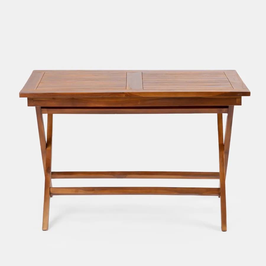 Tavolo da giardino 120x70 cm in legno teak - Louis