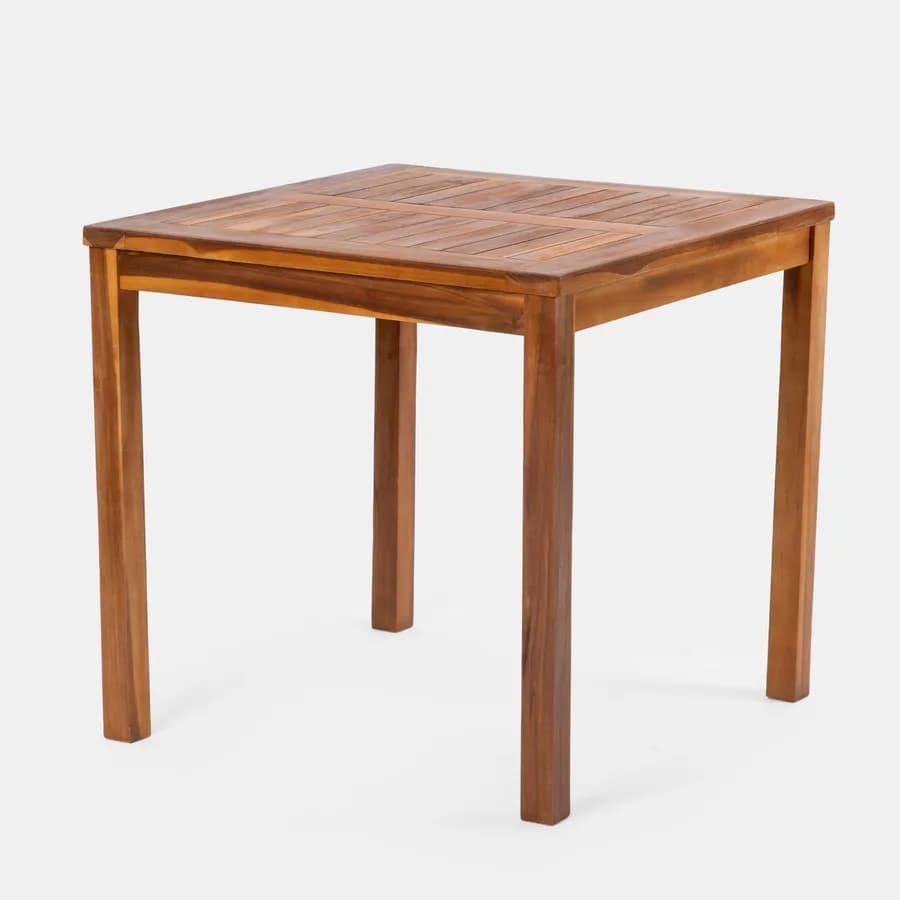 Tavolo da pranzo 80x80 cm in legno teak - Louis