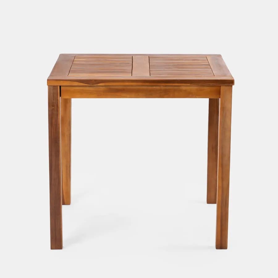 Tavolo da pranzo 80x80 cm in legno teak - Louis