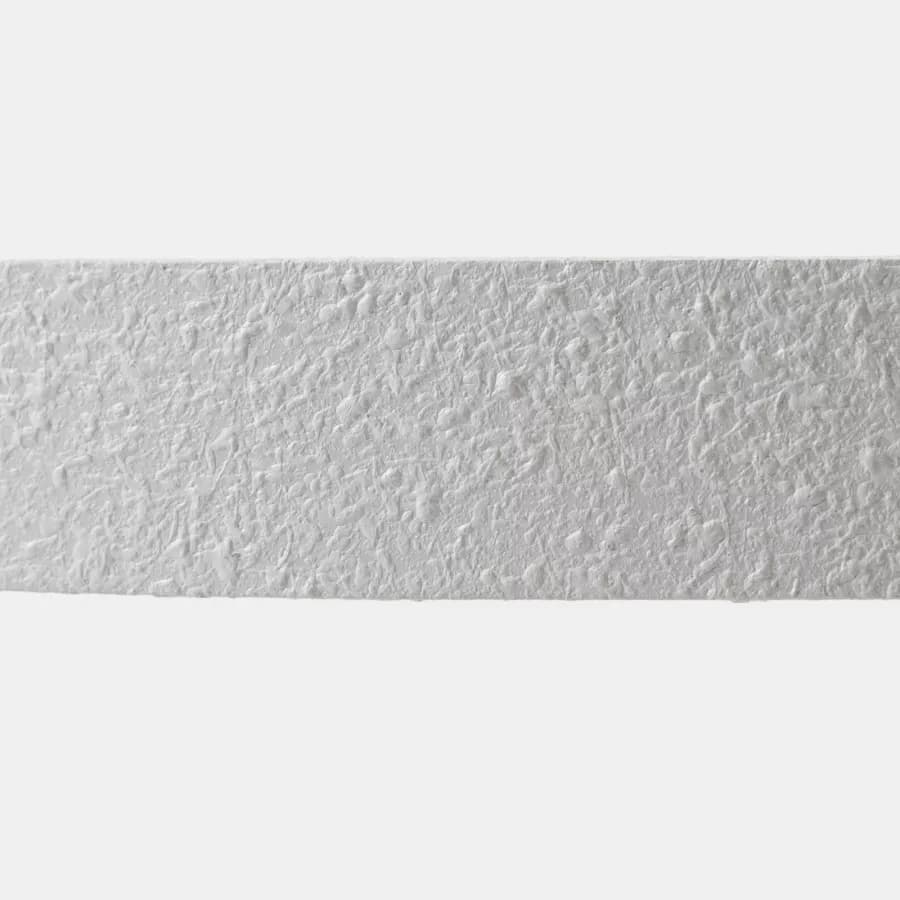 Tavolo rotondo 80x40h cm bianco effetto pietra - Benson