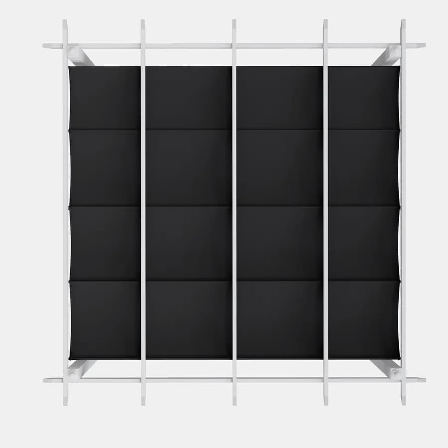 Telo di ricambio antracite per gazebo Norris 3x3 m