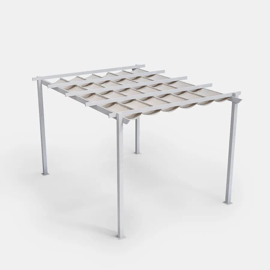 Telo di ricambio per gazebo 3x4 m ecrù - Elton
