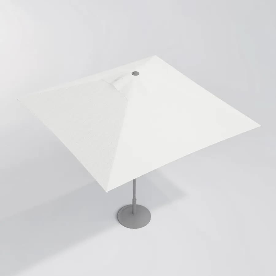 Telo di ricambio bianco per ombrellone Belize 2x2 m palo centrale