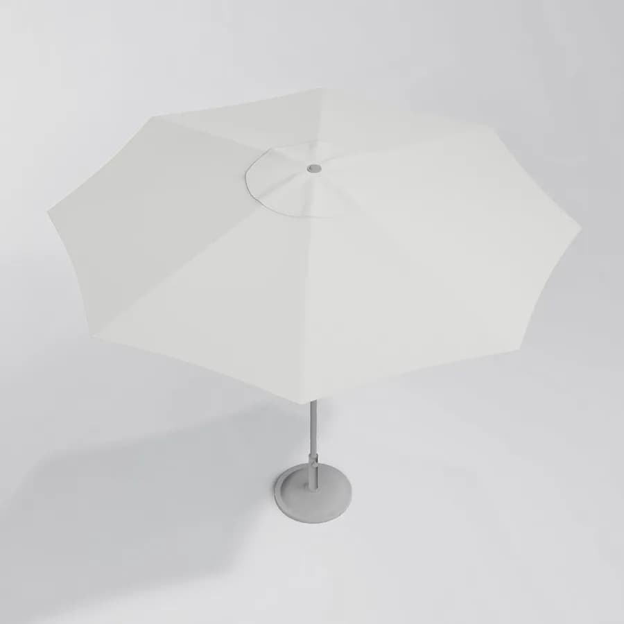 Telo di ricambio per ombrellone Tabago bianco in poliestere 180 gr idrorepellente