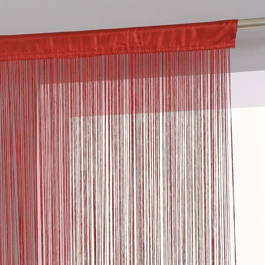 Tenda a fili 90x200h cm rosso - Tangerine