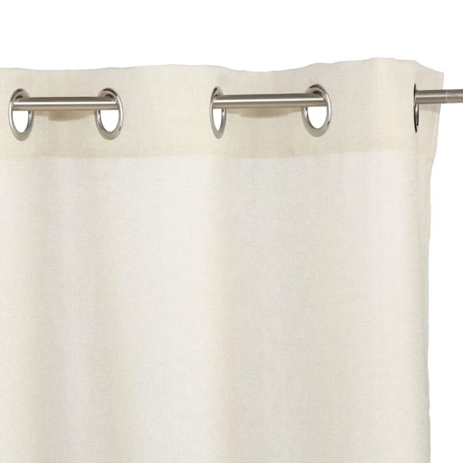 Tenda oscurante 140x260h cm in tessuto crema