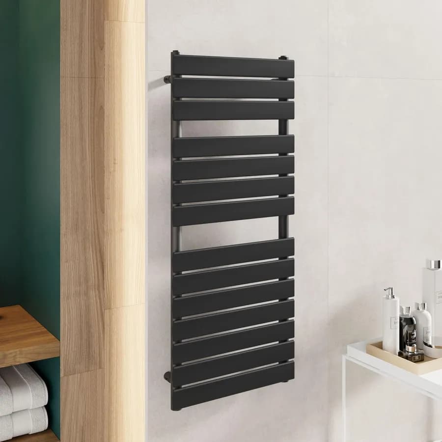 Termoarredo a tubo piatto 1200x500 mm antracite - Melfi