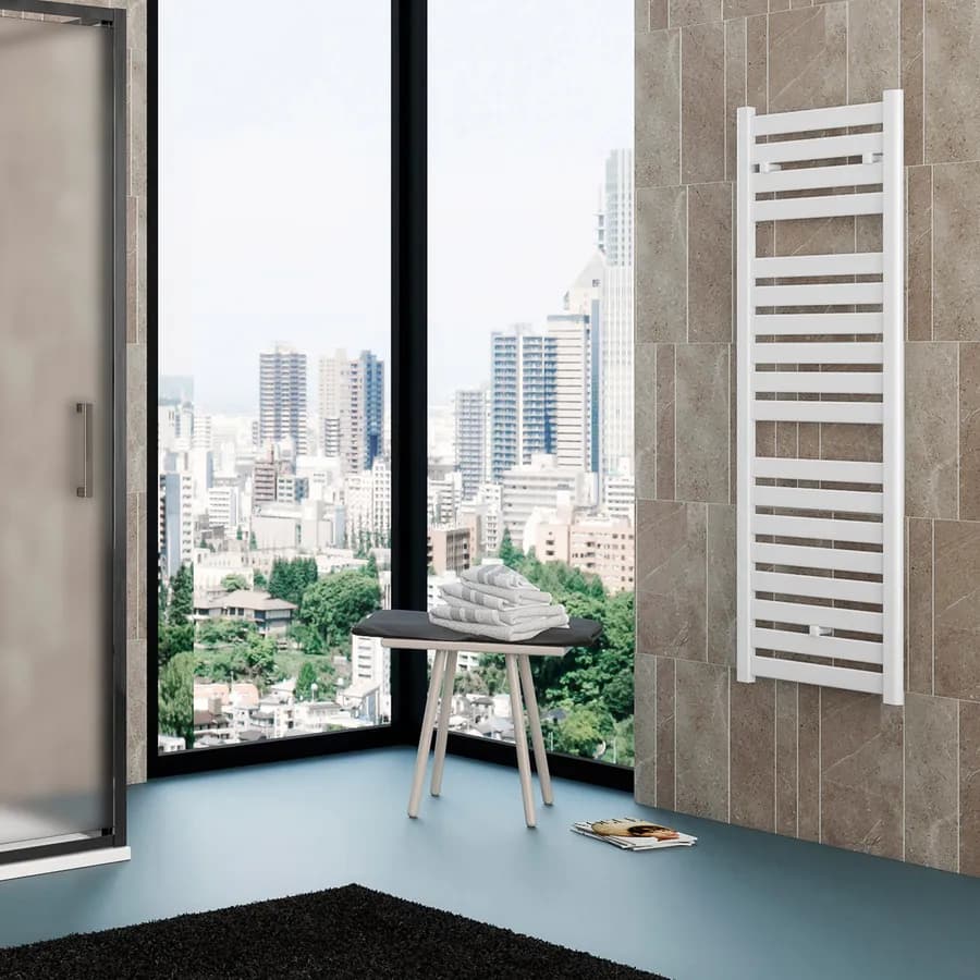 Termoarredo 1420X500 mm con interasse 450 mm bianco - Capri di Lazzarini