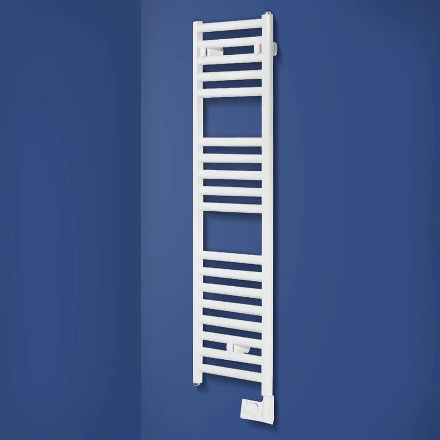 Termoarredo elettrico 920x480 mm termostato bianco - E-Cortina di Lazzarini