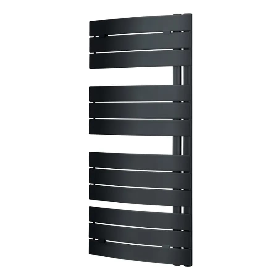 Termoarredo 1080x550 mm antracite tubi curvi e attacco reversibile - Pieve di Lazzarini
