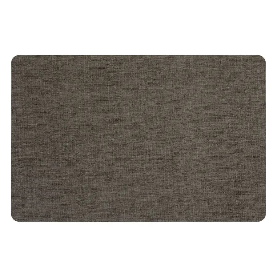 Tovaglietta 45x30 cm effetto tessuto grigio scuro - Anitha