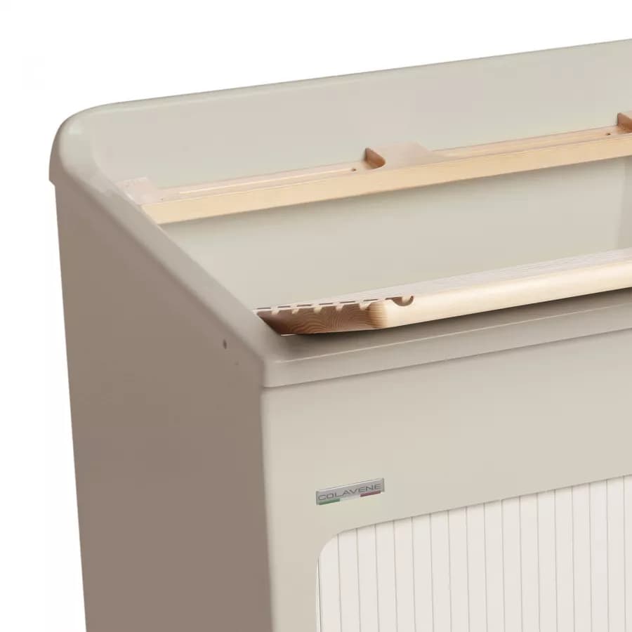 Vasca e mobile lavanderia Lavacril di Colavene crema 75x50 cm con serranda