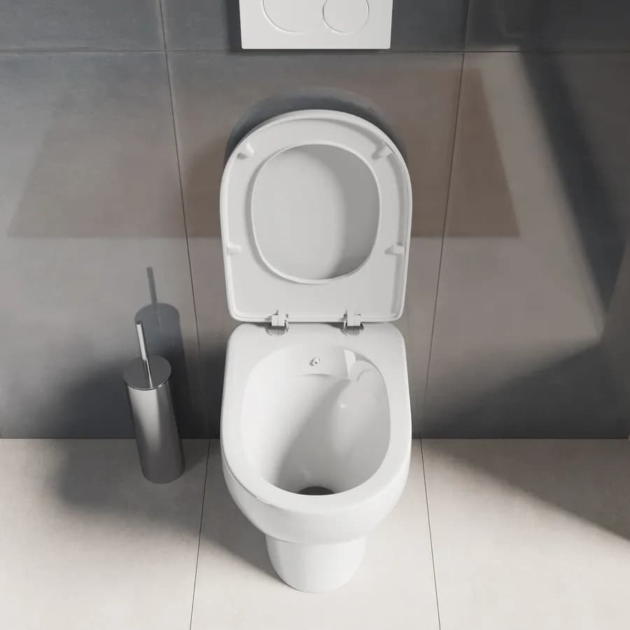 Vaso bidet combinato Azzurra Diana sanitari salvaspazio per bagni piccoli