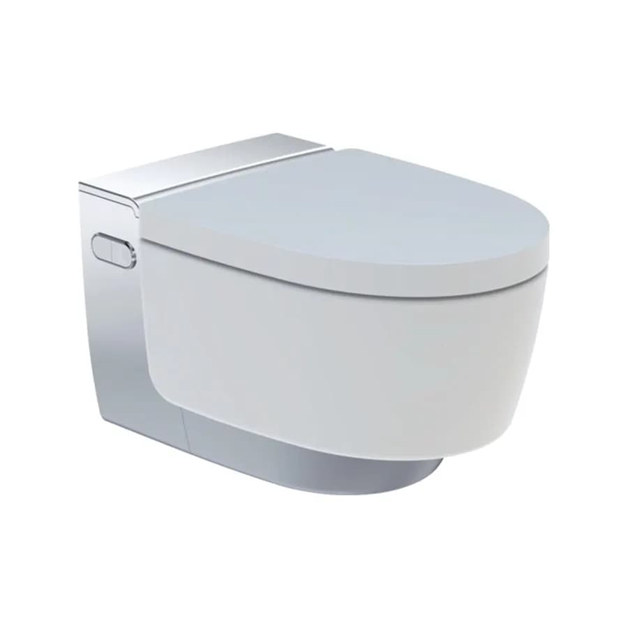 Vaso bidet sospeso rimfree design cromo Serie Aquaclean Mera Comfort - Geberit