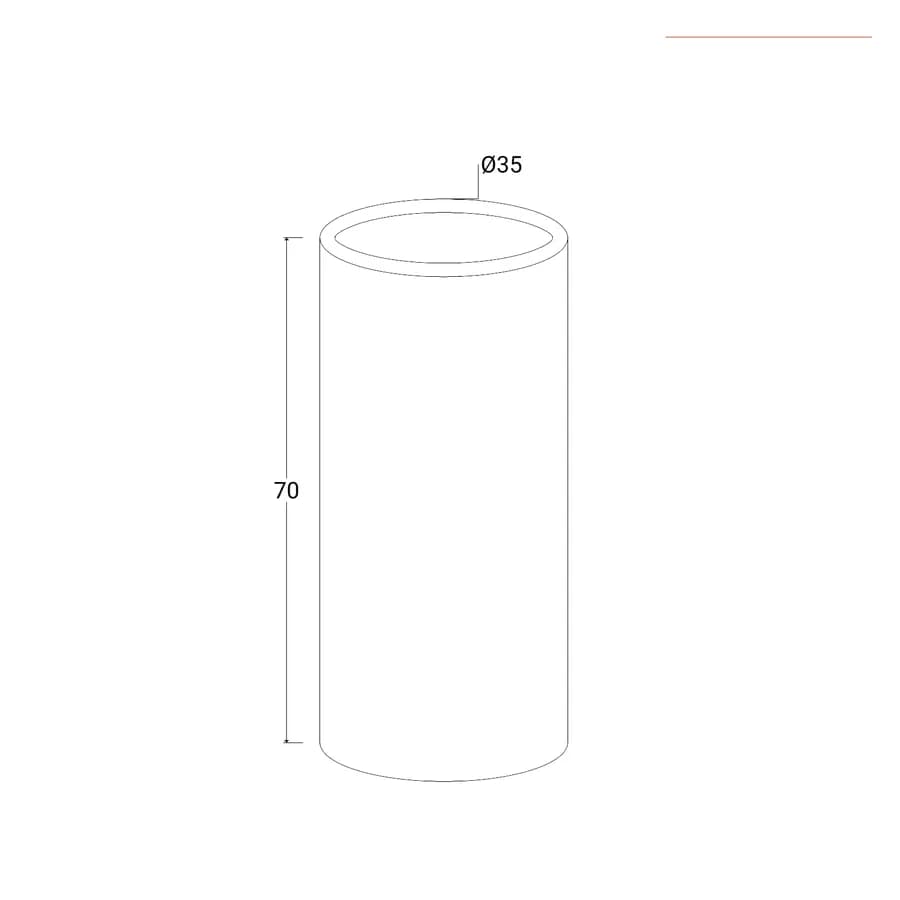 Vaso da esterno 70 h cm tutta capienza in polietilene grafite - Contesly