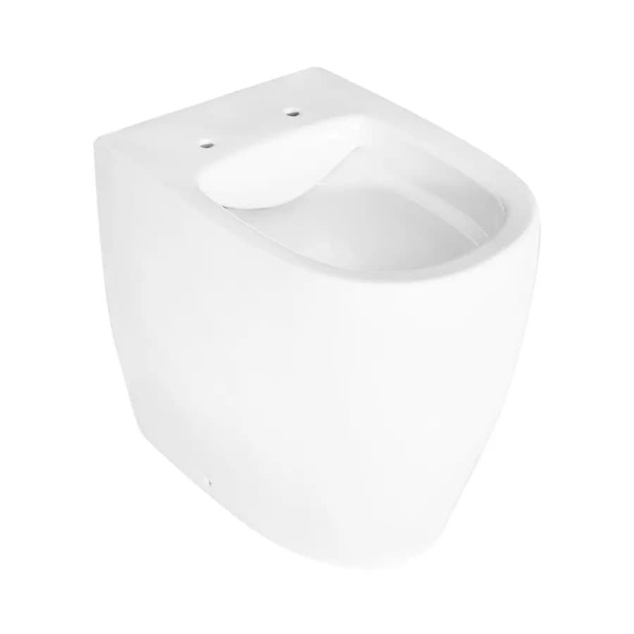 Vaso filomuro in ceramica bianca con sedile SoftClose incluso - Sirel