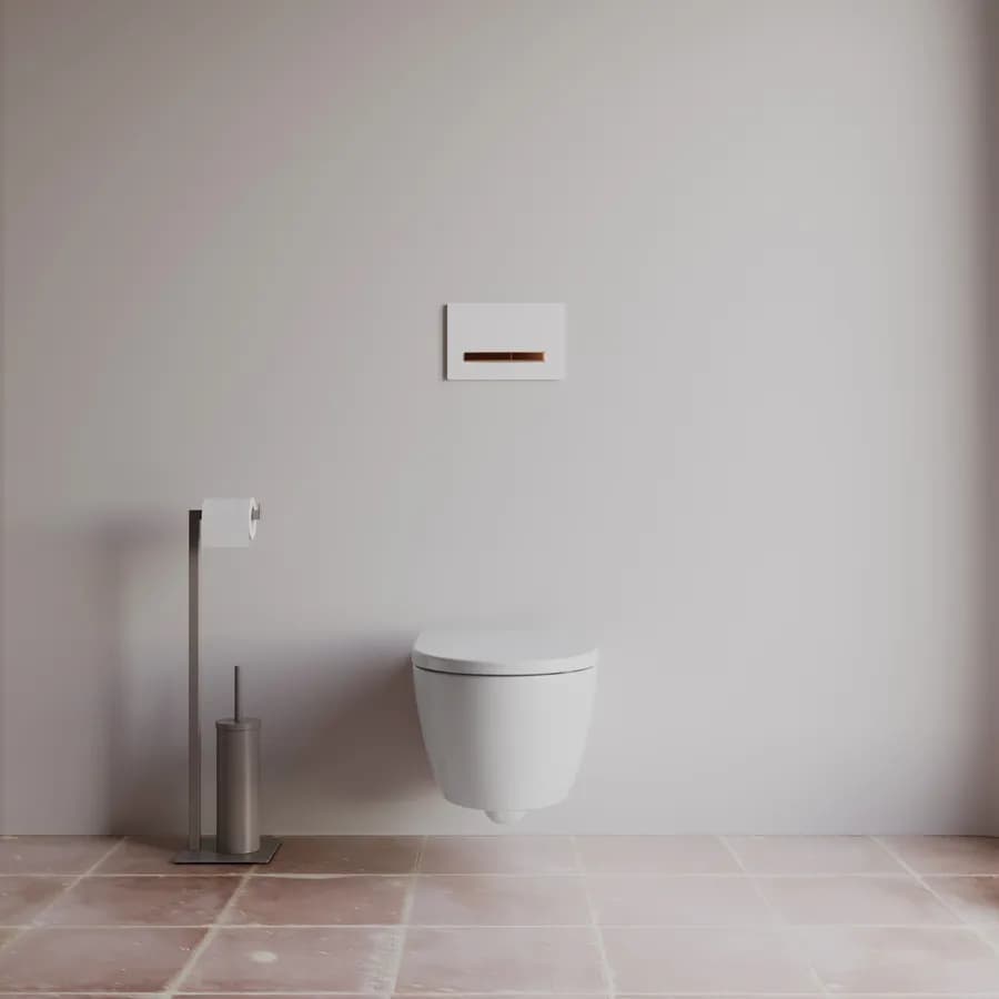 Vaso sospeso rimfree con sedile avvolgente softclose a sgancio rapido incluso - Geberit