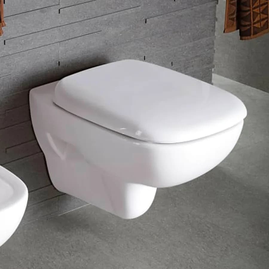Vaso sospeso rimfree con sedile SoftClose Serie Fantasia - Geberit