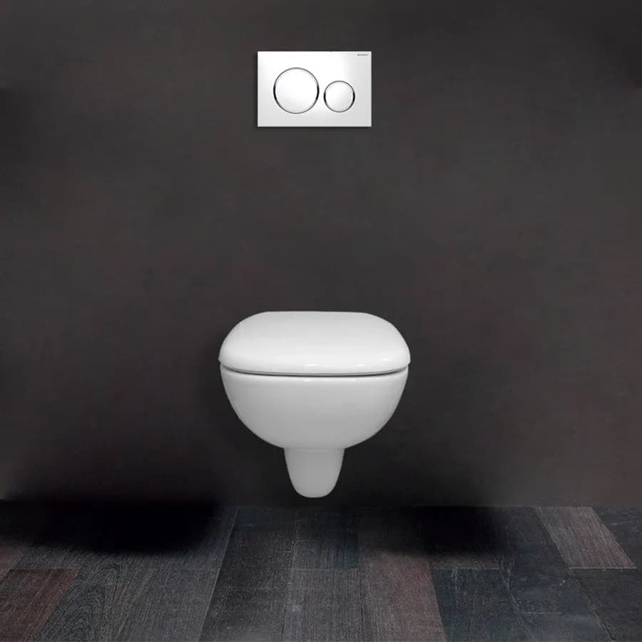 Vaso sospeso rimfree con sedile SoftClose Serie Fantasia - Geberit