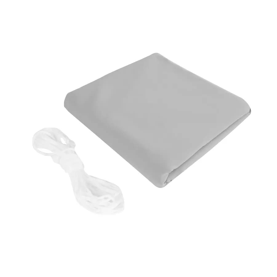 Vela da giardino triangolare 5x5x5 m in poliestere idrorepellente grigio 180 gr - Solaris