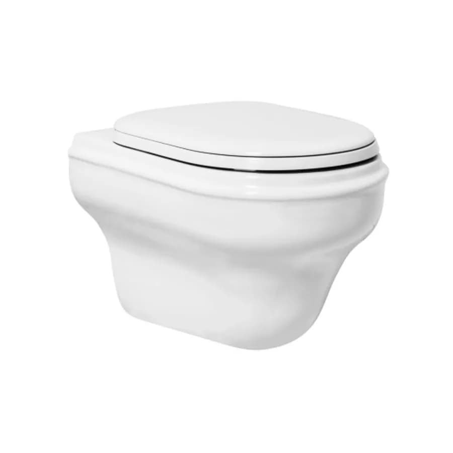 Wc sospeso Charme di Azzurra in ceramica con sedile copriwc softclose