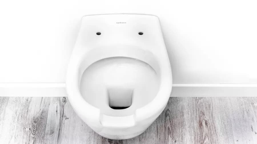 Wc sospeso con copriwc + bidet Up Sanitosco ausilio bagno accessibile