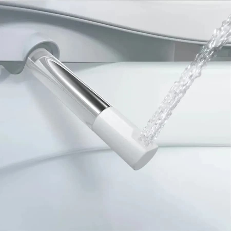 Wc sospeso con sedile multifunzione bianco - Aquaclean di Geberit