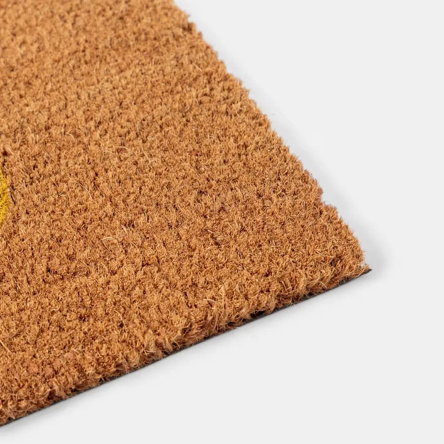 Zerbino 45x75 cm in coir disegno e scritta Lemon