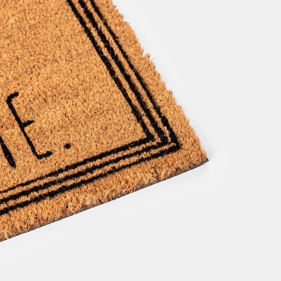 Zerbino Home Sweet Home 45x75 cm in coir naturale