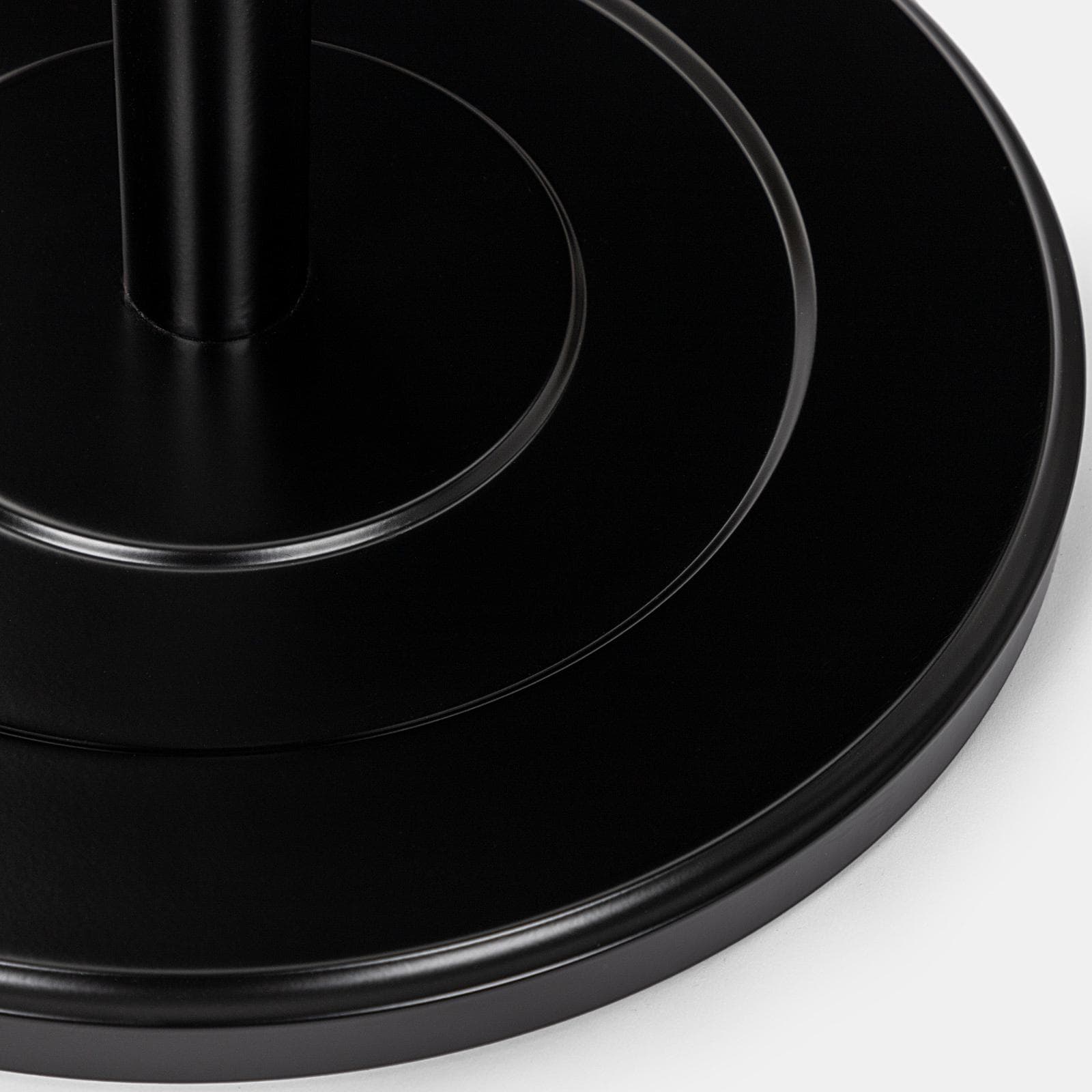 Appendiabiti in acciaio nero e legno - Gins