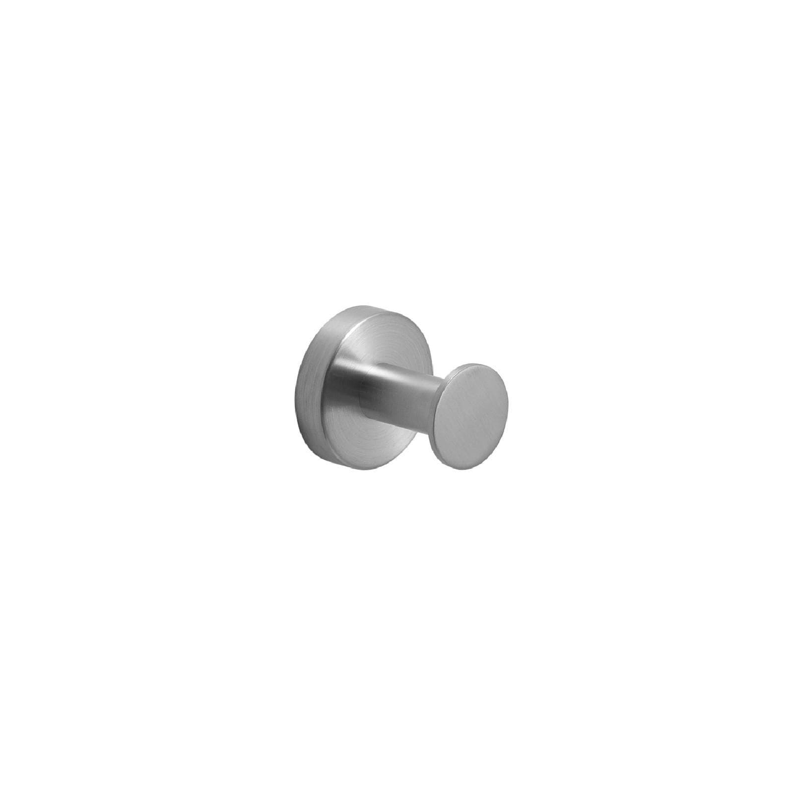 Appendiabiti singolo in acciaio inox spazzolato - Project di Gedy