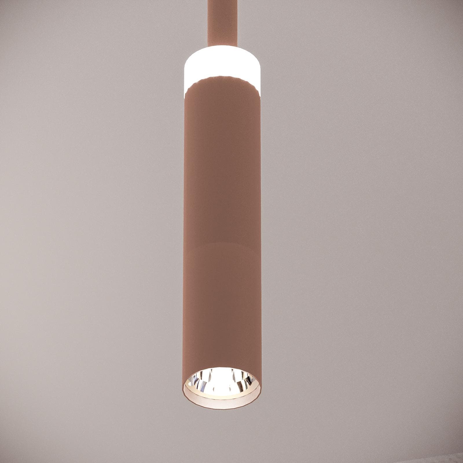 Applique 400 cm con cavo regolabile in alluminio color bronzo