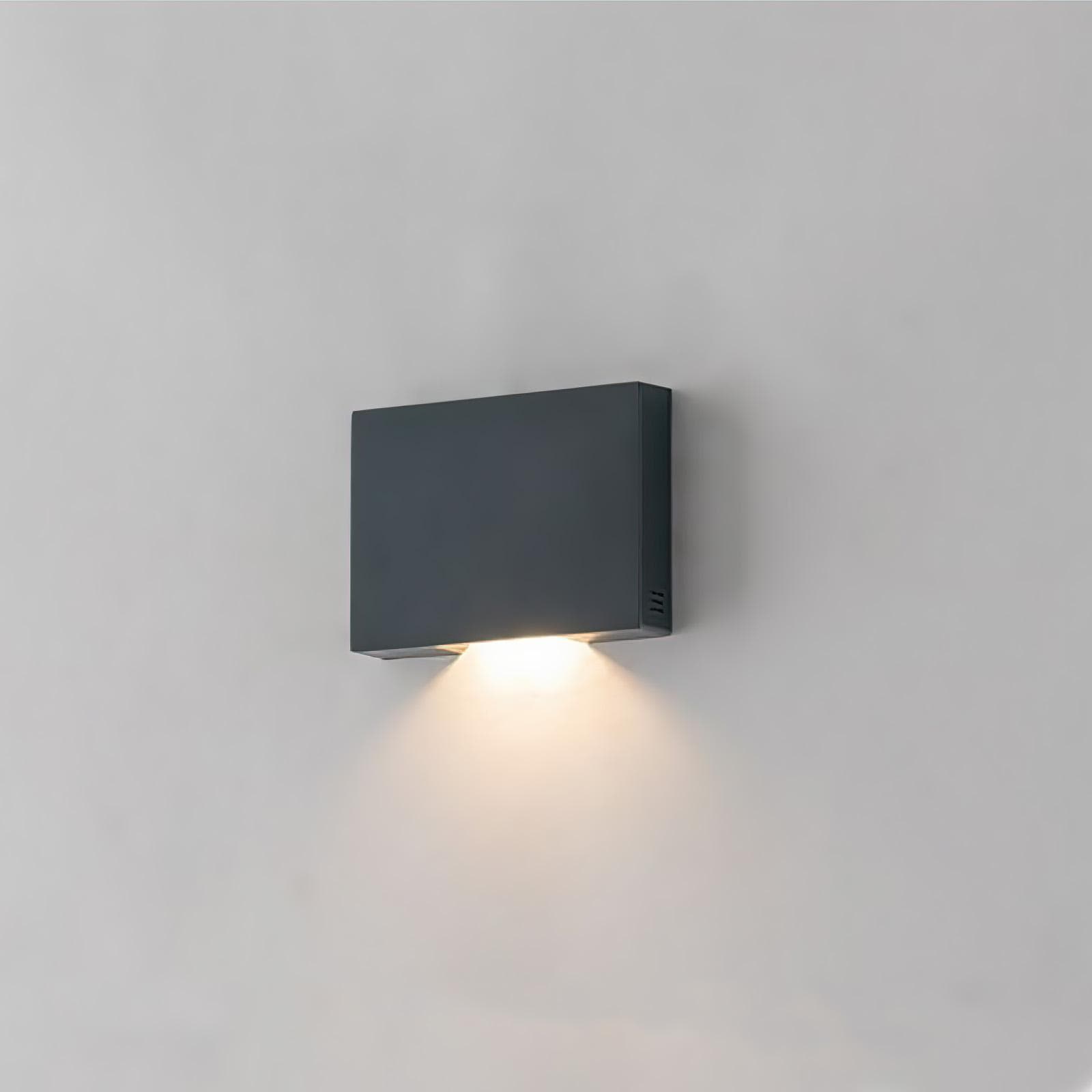 Applique segnapassi 7x5 cm termoplastica antracite