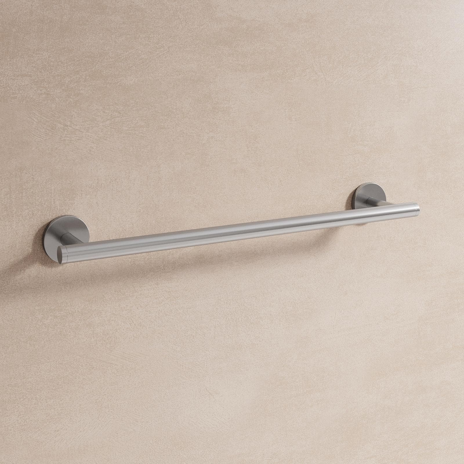 Barra portasalviette 45 cm in acciaio inox spazzolato - Billie