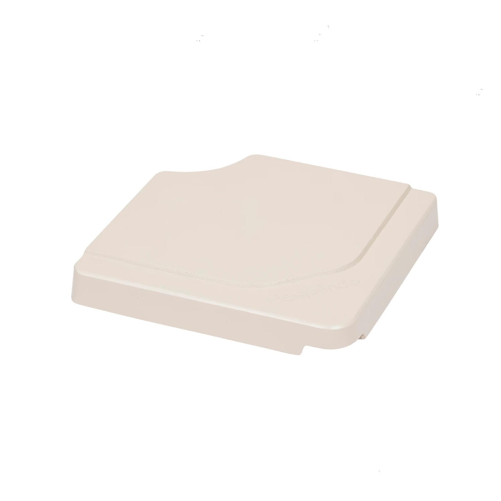 Base per ombrellone con palo laterale 38x38 cm da 15 kg in cemento crema - Chamberi