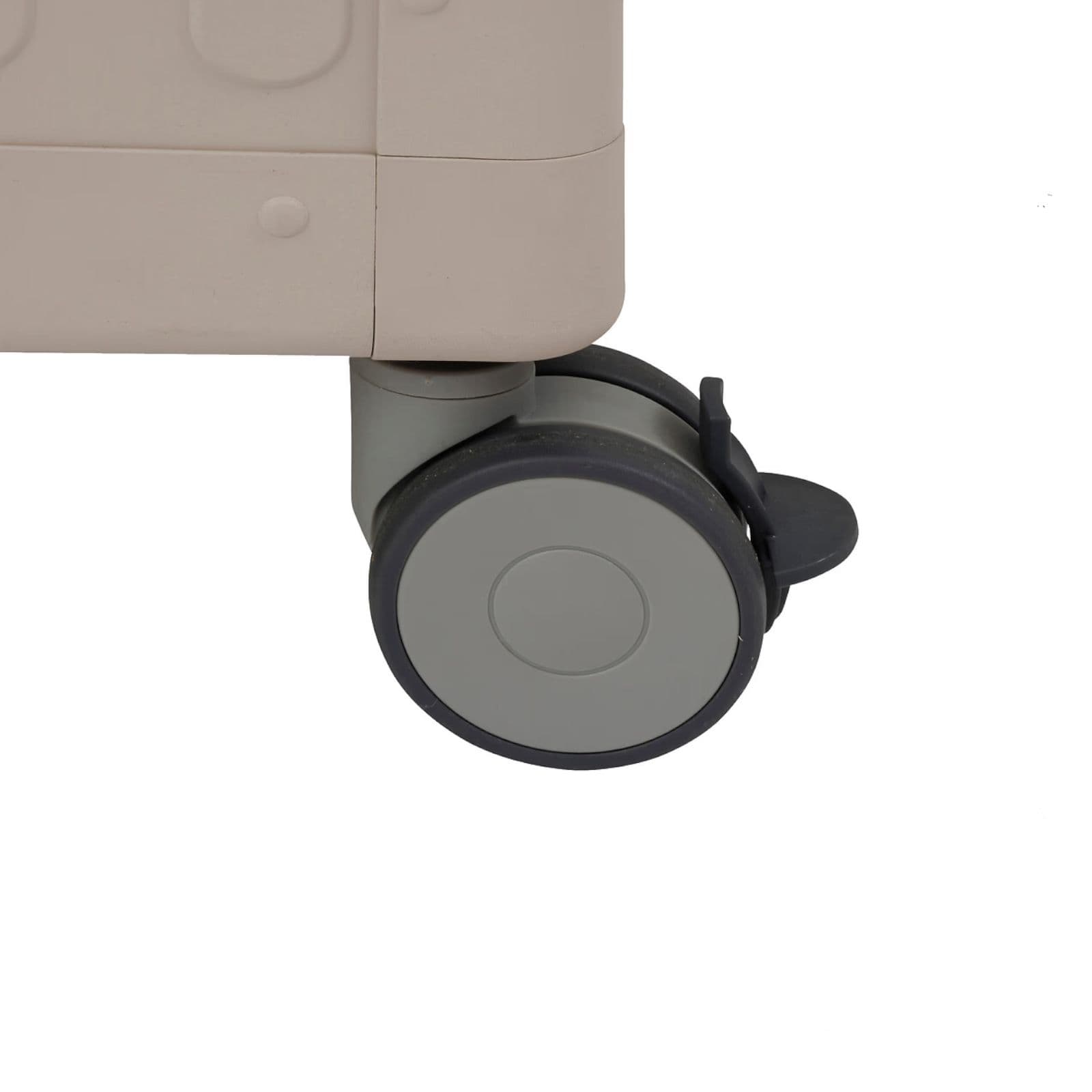Baule contenitore con ruote 130x60 cm in alluminio crema - Prometeo