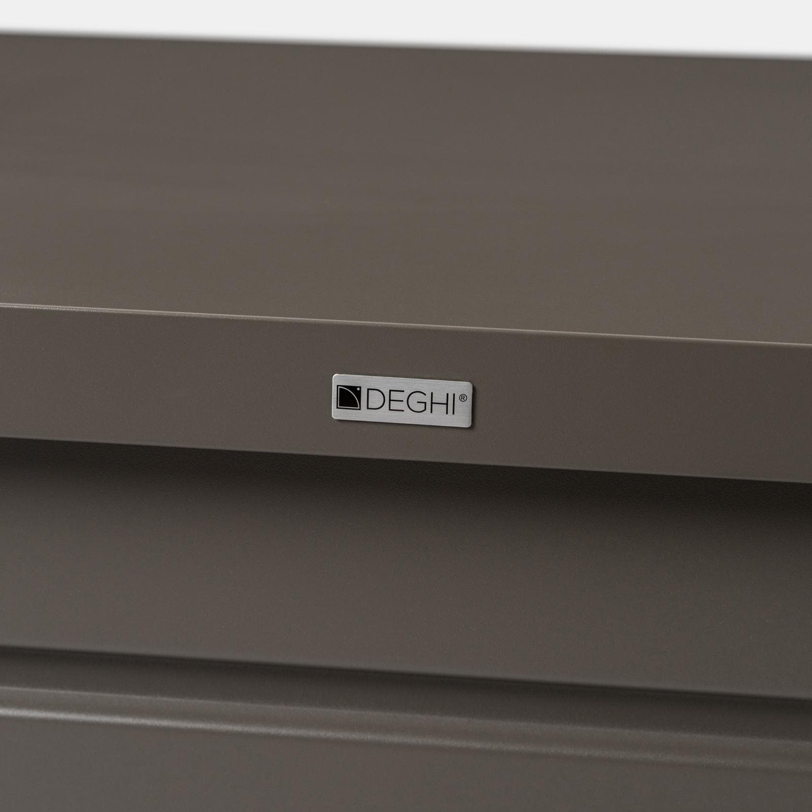 Baule contenitore con ruote 130x61x64h cm in alluminio tortora - Carioca