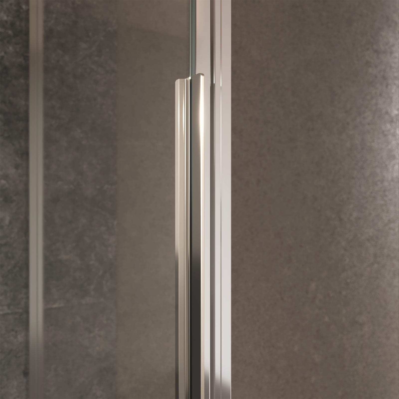 Box doccia 100x90 cm scorrevole sx vetro anticalcare trasparente profilo cromo 200h - Helena